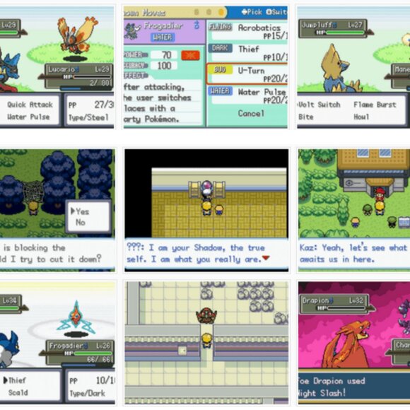 Pokemon Dark Rising 1, 2, Order Destroyed GBA ROM Hack Video Game - Picture 13 of 13